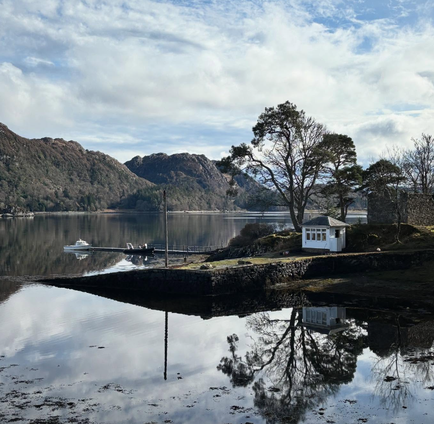 Eilean Shona landing jetty