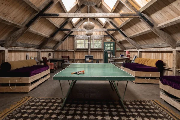 15 Village hall interior