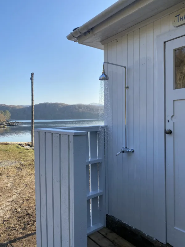 2025 sauna outside shower B Holder